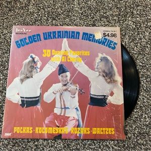 70's "Golden Ukrainian Memories" Record - Ukrainian Waltzes & Polkas Album